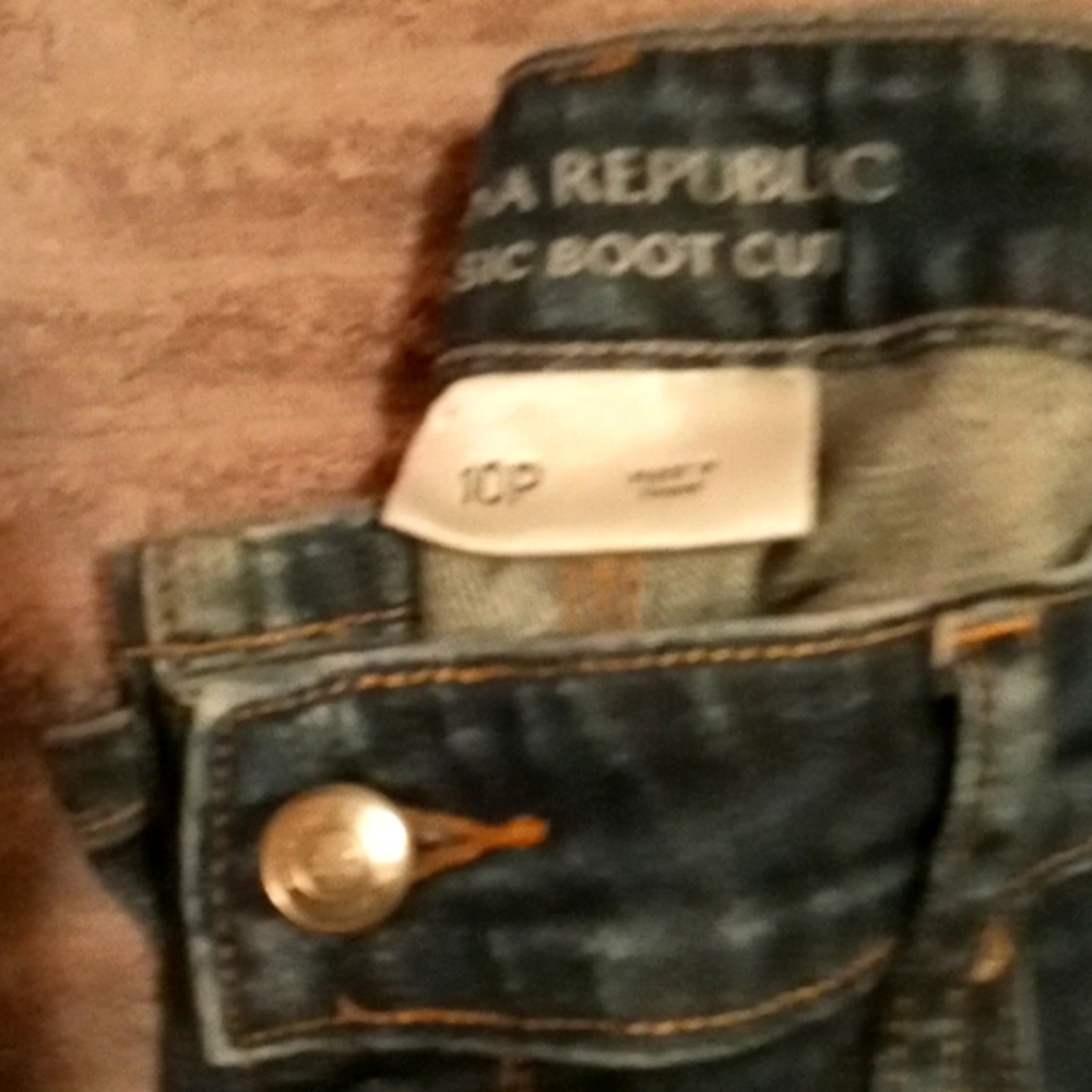 Banana Republic boot cut size 10 P